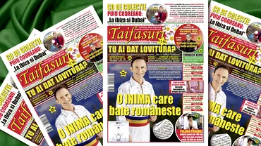 Revista Taifasuri 944 Artistul Poporului moldovean Ion Paladi despre neam si Romania Mare Editorial Fuego Castigatorii concursului De ce iubim Taifasuri
