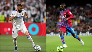 Real Madrid si FC Barcelona fac show in meciurile de pregatire Karim Benzema si Ousmane Dembele goluri de kinograma Video
