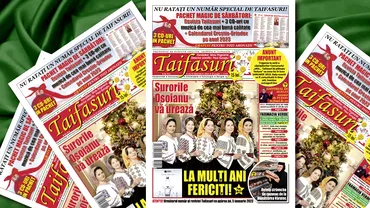 Revista Taifasuri 914 Povestea de poveste a celor 5 surori Osoianu Editorial Fuego Cadou de Craciun calendar religios 2023  3 CDuri Retete horoscop concurs