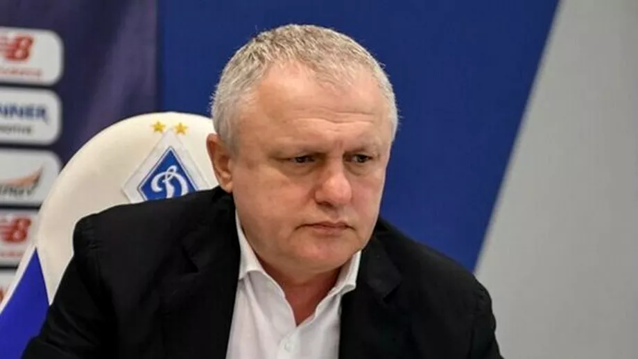 Familia lui Igor Surkis patronului de la Dinamo Kiev a ajuns in Romania Mircea Lucescu ajutor pentru capitanul Serghei Sidorchuk
