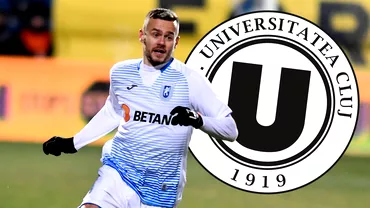 Schimbul zilei in SuperLiga Ivan Martic a plecat la U Cluj Stefan Vladoiu se intoarce la Universitatea Craiova Update exclusiv
