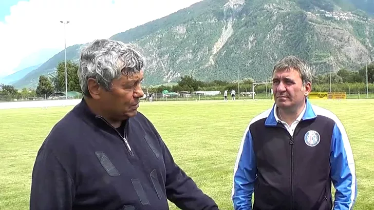 Mircea Lucescu și Gică Hagi, două personalități exponențiale ale fotbalului românesc, care se admiră și se respectă reciproc