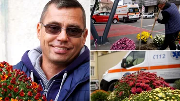 El este barbatul care planteaza crizanteme in amintirea mamei gratis in fata Spitalului din Sibiu Ma vede din Cer Vreau sa stie ca am ramas acelasi om bun