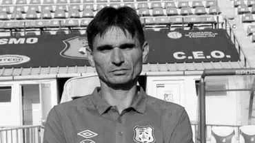 Doliu in fotbalul romanesc Ultimul antrenor de la Pandurii a murit la 54 de ani