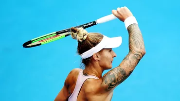 Galerie foto Ea e cea mai tatuata jucatoare de la WTA Miami