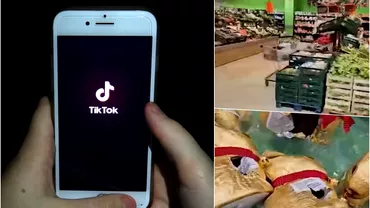 Fenomenul care a devenit viral pe TikTok Ce au ajuns sa faca romanii in supermarketuri si sa filmeze