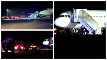 Aterizare de urgenta pe aeroportul din Timisoara A fost activat planul rosu de interventie