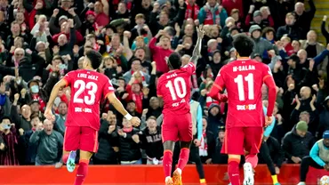 Sadio Mane gol pentru record si catre a 10a finala a lui Liverpool in competitia regina a Europei