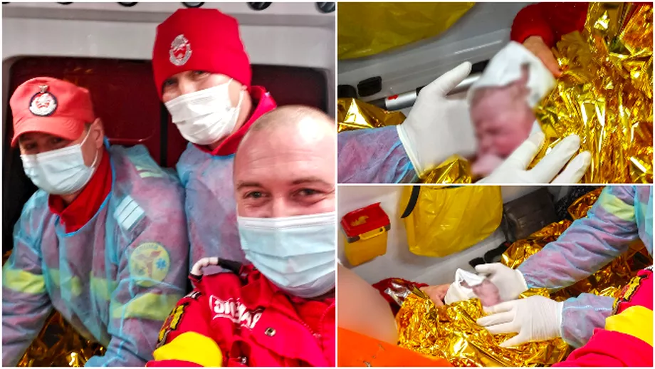 Nastere cu peripetii in Suceava Copilul a venit pe lume in ambulanta cu ajutorul pompierilor militari