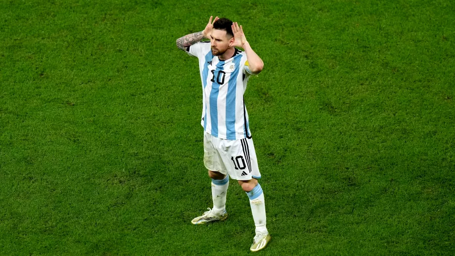 Lionel Messi primele explicatii dupa gesturile controversate de la Cupa Mondiala la adresa lui van Gaal A fost firesc Marele regret al starului de la PSG