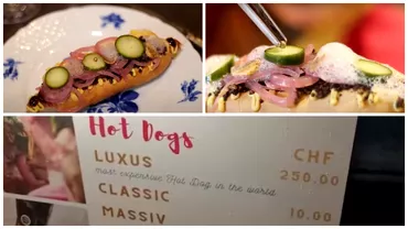 Cum arata cel mai scump hotdog din lume Ingrediente de lux pentru un produs de duzina