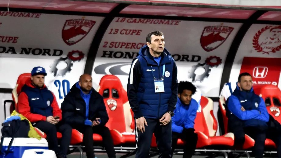 Eugen Neagoe a avut liniste 30 de minute la Dinamo Suporterii au scandat Demisia in prima repriza cu Viitorul