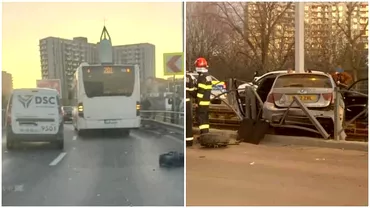 Accident grav in Bucuresti Circulatia tramvaiului 41 a fost intrerupta