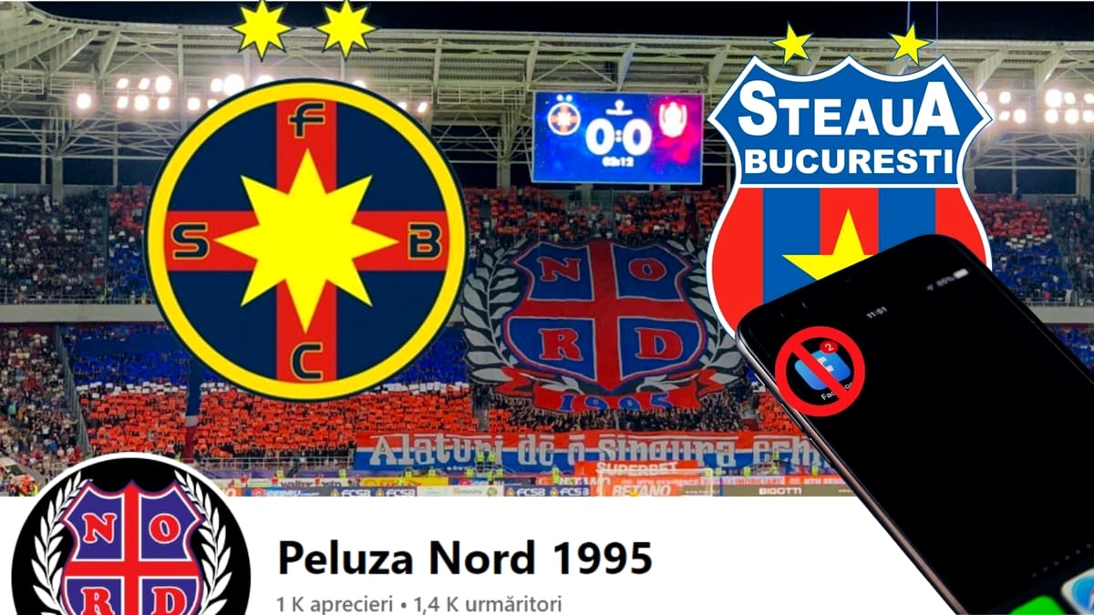 CSA Steaua, încă o victorie în războiul cu FCSB. Pagina Peluza Nord Steaua a fost blocată de Facebook!