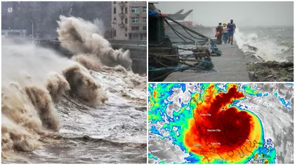 Taifunul Noru face ravagii in Filipine Mii de oameni evacuati Imagini cumplite Video