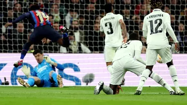 Real Madrid  FC Barcelona 01 in semifinala tur a Cupei Spaniei Barcelona victorie pe Bernabeu in fata unui Real fara sut pe poarta