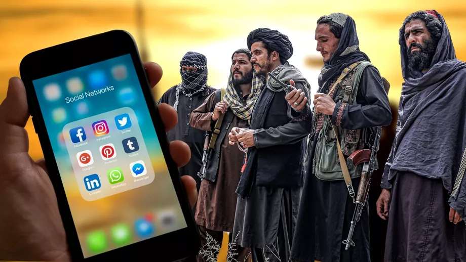Prezenta talibanilor pe retelele sociale o problema delicata pentru Facebook Twitter si Instagram Care va fi soarta conturilor oficiale ale guvernului afgan