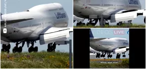 Un avion plin cu pasageri aterizare dramatica pe aeroport Momentele dificile au fost filmate