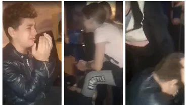 Imagini revoltatoare in Ilfov Baiat de 13 ani batut si umilit de mai multe fete Video
