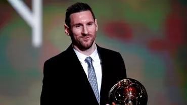 Lionel Messi este câștigătorul Balonului de Aur în 2019! Cristiano Ronaldo, pe ultima treaptă a podiumului. VIDEO