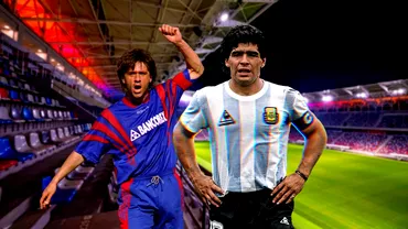 Marius Lacatus amintire de colectie cu Diego Maradona A inceput sa cante cum imi scanda galeria Fiorentinei numele Video