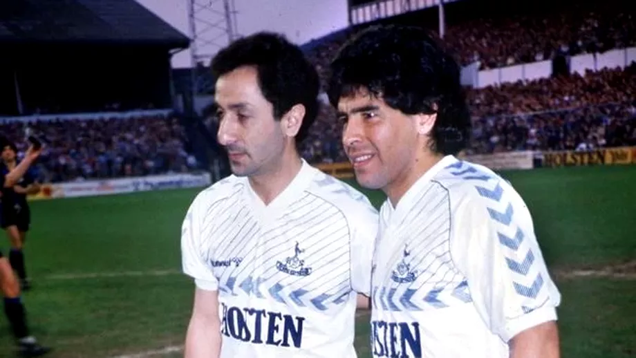 Povestea nestiuta a lui Diego Maradona A jucat un meci pentru Tottenham cu ghete imprumutate