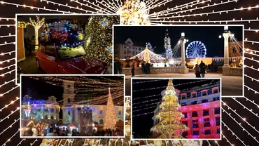 4 din cele mai frumoase targuri de Craciun din Romania Imagini de poveste din Oradea Sibiu sau Craiova