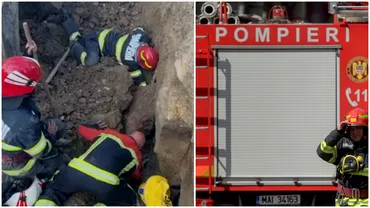 Doi muncitori surprinsi de un mal de pamant in Valcea Unul dintre ei a fost ingropat la doi metri Update