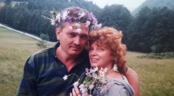 Cezara Dafinescu și fostul soț, Gelu Fronea