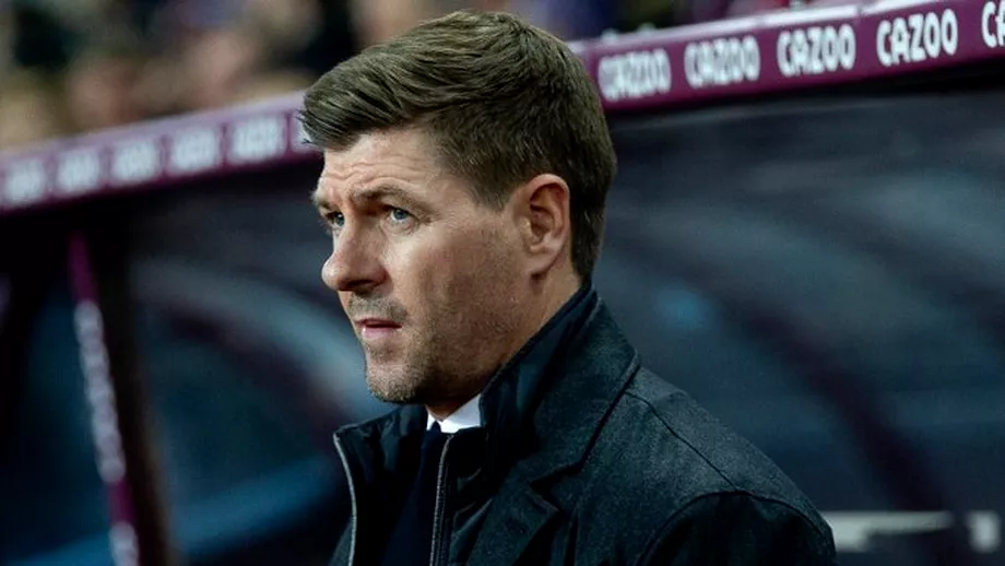 Aston Villa a ramas fara antrenor Steven Gerrard este in izolare si rateaza doua meciuri