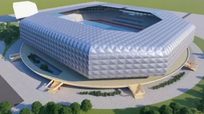 Investiție de peste 100 de milioane de euro și stadion ”unic”, în România!...