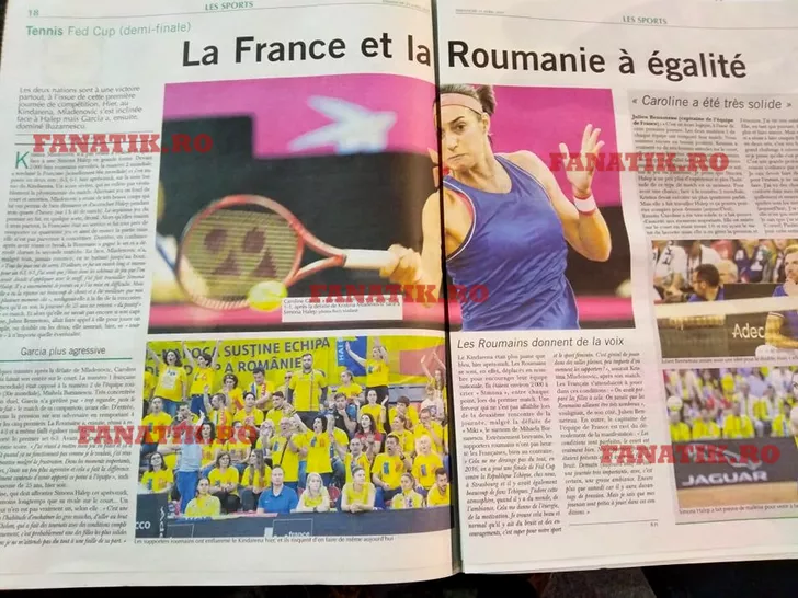 Franţa - România nu a prins prima pagină din L'Equipe