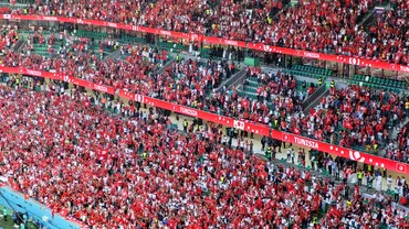 Atmosfera electrizanta facuta de peste 15000 de tunisieni la meciul cu Danemarca Video