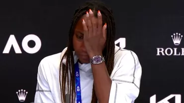 Momente emotionante la Australian Open Coco Gauff in lacrimi la conferinta dupa ce a fost eliminata in optimi Video