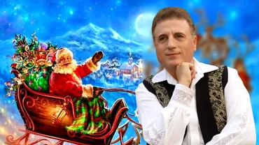 Constantin Enceanu îi calcă pe urme lui Petrică Mîțu Stoian. Artistul a devenit Moș Crăciun pentru o zi. Foto