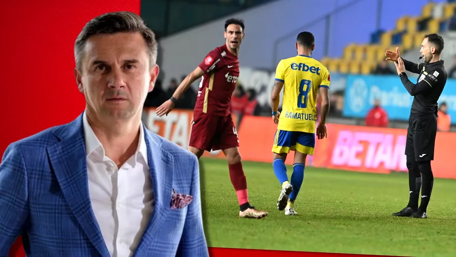 Cristi Balaj critica arbitrajul lui George Gaman de la Petrolul  CFR Cluj Penalty clar pentru noi am suspiciuni la golul lui Birligea Video Exclusiv