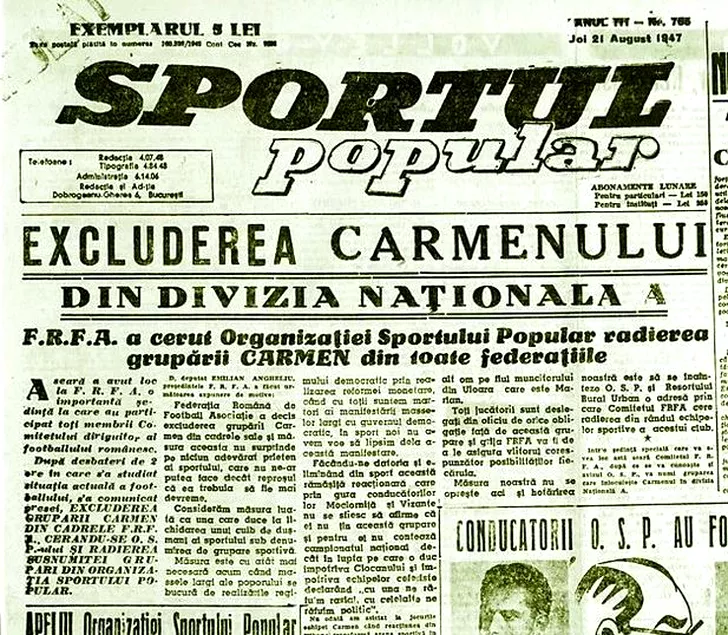 Carmen Bucureşti s-a răzbunat pe Steaua după 72 de ani