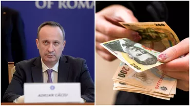 Romanii care vor avea venituri marite de la 1 ianuarie 2023 Anuntul ministrului de finante Adrian Caciu