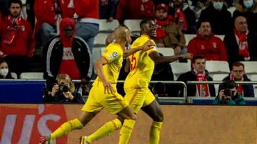 Ibrahima Konate gol si gafa de incepator in victoria lui Liverpool 31 cu Benfica Lisabona in sferturile Ligii Campionilor