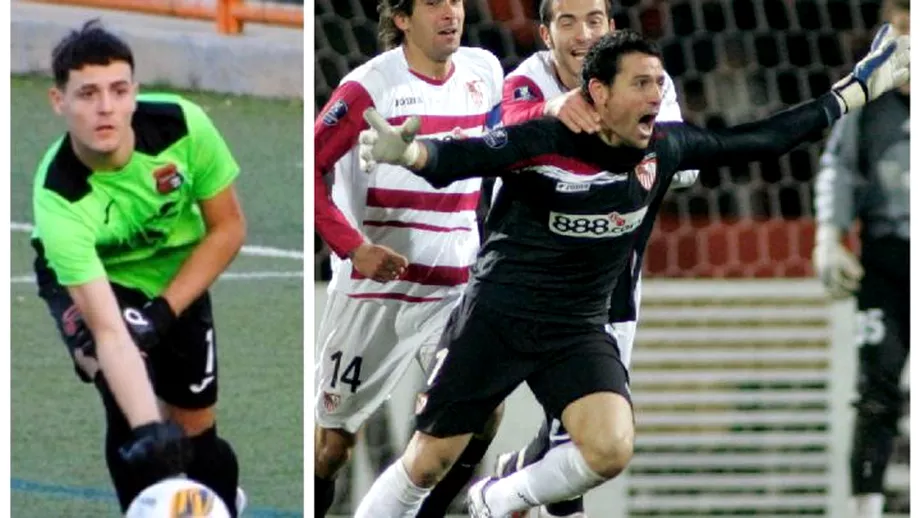 Fiul legendarului portar Andres Palop sia depasit parintele A inscris un gol de poveste intrun meci de juniori Video