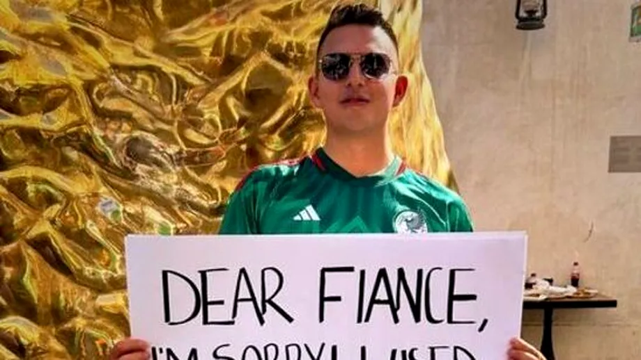 Un fan mexican a fugit la Campionatul Mondial cu banii de nunta Ce mesaj ia lasat logodnicei sale Foto