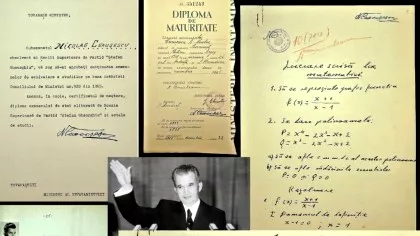 Dezvăluiri despre situația școlară a lui Nicolae Ceaușescu. Notele cu care și-a luat...