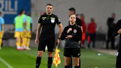 Gigi Becali a desfiintato pe Iuliana Demetrescu dar UEFA tocmai a delegato la o semifinala din Liga Campionilor