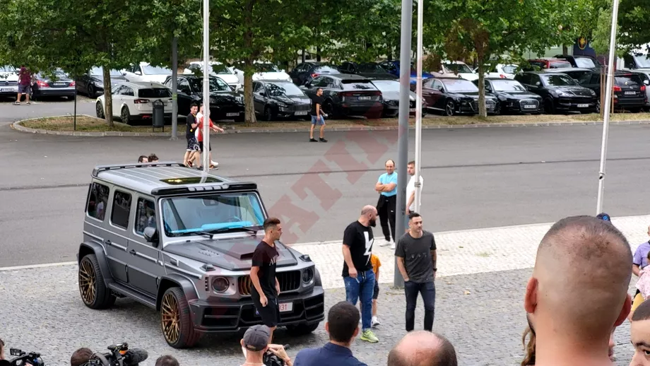 Mirel Radoi aparitie de senzatie inainte de FCSB  Saburtalo Bolid de sute de mii de euro parcat la Arena Nationala Foto