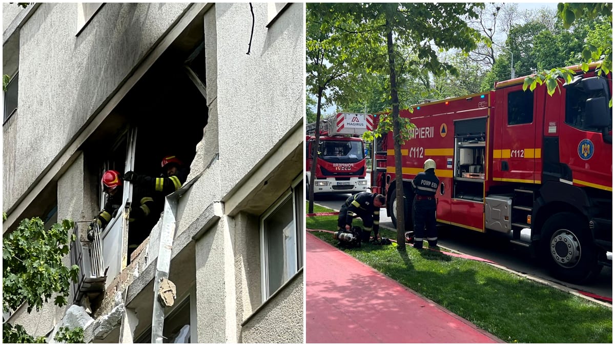 O trotinetă electrică a explodat într-un apartament din Iași. Deflagrația a fost urmată de incendiu, un tânăr e în stare gravă