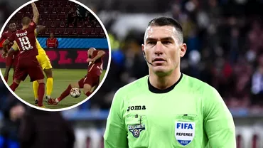 Penalty clar neacordat de Istvan Kovacs in CFR Cluj  Petrolul Reluarile arata un fault grosolan
