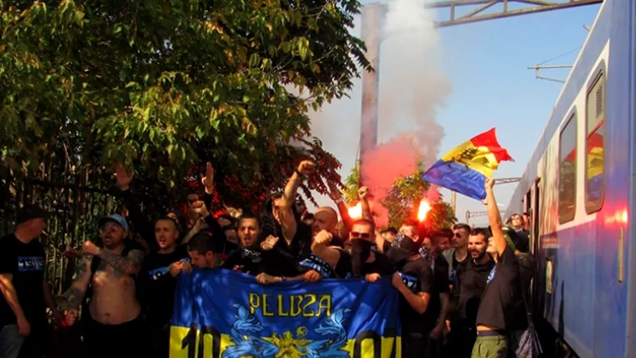 VIDEO Peluza Sud 97 show la Bailesti FC U Craiova victorie de serviciu