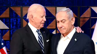 In premiera Joe Biden face declaratii de cosmar pentru Israel Ultimul lucru pe care Benjamin Netanyahu vrea sal auda de la SUA