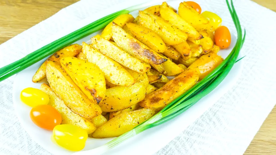 Cartofi prajiti in stil grecesc Ingredientul secret ce face delicioasa reteta