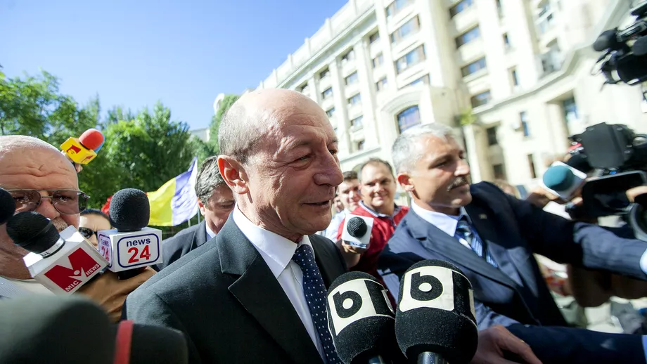 Traian Basescu despre referendumul pe Justitie E riscant Iohannis a facut aceeasi greseala ca mine